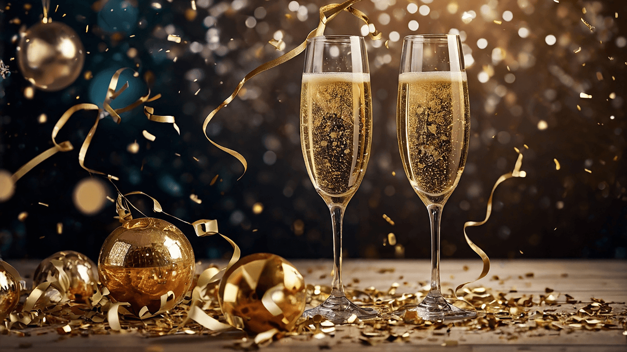 New Year's Eve Dinner Ambience